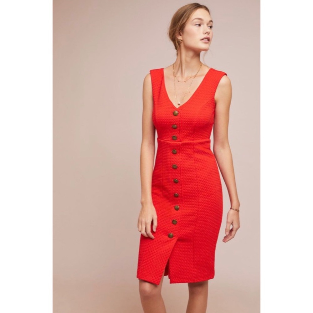 Anthropologie Maeve button-down dress NWT